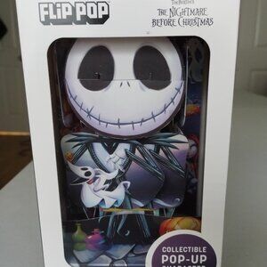Nightmare Bfr Christmas Flip Pop, Popup Character and Book, Jack Skellington NWT